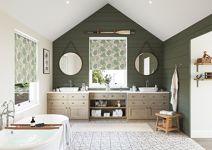 Lush Palms, Pink - Twist&Fit Roller Blind - Image 8